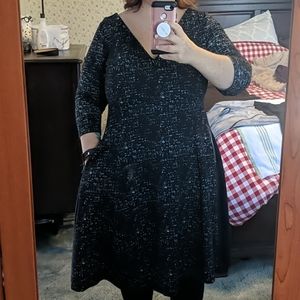 Lane Bryant fit and flare dress size 14/16